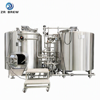 Équipement de brassage de bière artisanale 8BBL en acier inoxydable 304, système de brasserie micro pour pubs et restaurants