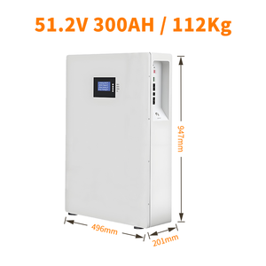 51.2V 300AH LiFePO4 Cell Wall-Mounted Split Hybrid Grid Power <strong>Station</strong> 15KWh IP64 <strong>Lithium</strong> Solar BMS RS485 CAN - Product Image 4