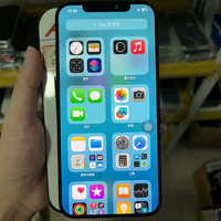 Écran OLED souple de remplacement pour iPhone 12 Pro Max, avec cadre noir, pièce de réparation tactile LCD