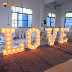 LC Wedding Decor Bombilla Alfabeto Gigante 4ft Love Marquee <span class=keywords><strong>Letras</strong></span> con <span class=keywords><strong>bombillas</strong></span> - Product Image 4