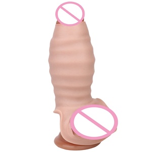 FAAK Funda realista para pene, nueva funda alargadora de pene al por mayor, juguete sexual erótico, funda para pene personalizada para hombres - Product Image 2