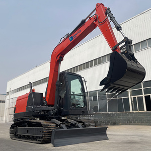 New 8 tấn bánh xích máy xúc từ Trái đất di chuyển máy móc nhà Máy Giá Digger với động cơ cốt lõi và các thành phần máy bơm - Product Image 5