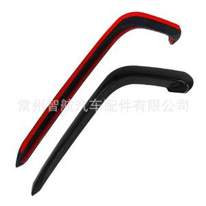 Deflecteurs d'air avant en ABS noir brillant effet fibre de carbone pour feux antibrouillard Volkswagen 1688xs016 - Product Image 5