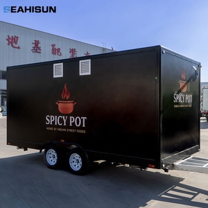 Camion de restauration personnalisé de 16 pieds, remorque alimentaire aux normes américaines, chariot mobile sur roues, station alimentaire, chariot mobile pour hot-dogs, snacks et glaces - Product Image 1