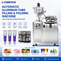 Machine de remplissage automatique pour tubes de crème hydratante pour le visage, gel cosmétique, pâte dentifrice au chocolat, pommade, crème et lotion