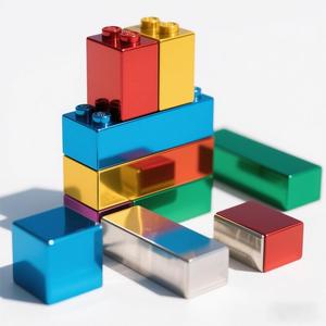 Pièces non standard personnalisées. Service de traitement CNC pour blocs <span class=keywords><strong>Lego</strong></span> en acier inoxydable. - Product Image 2