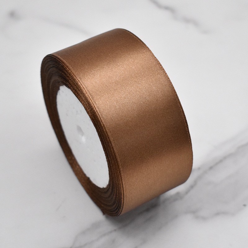 030# Brun café clair-5 cm, 25 ans par rouleau