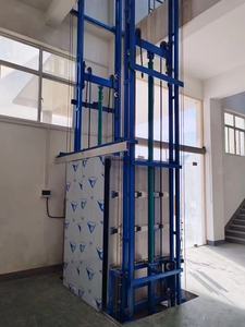 Table élévatrice verticale fixe pour le levage de matériaux, utilisation intérieure et extérieure, 2*2m, rail de guidage - Product Image 6