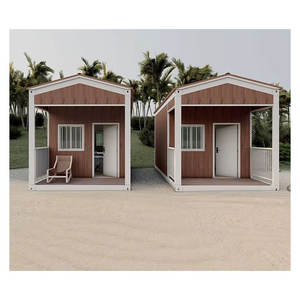 Las Mejores Tarifas en Casas Modulares Prefabricadas Portátiles y Desmontables, Diseño de Panel Sándwich, Casa Contenedor de Acero en Paquete Plano - Product Image 1