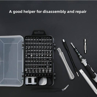 Juego de Destornilladores Magnéticos 115 en 1, Kit de Puntas de Precisión, Juego de Herramientas de Reparación Multiusos para Teléfono, Laptop, Tablet, Electrónica, Bricolaje