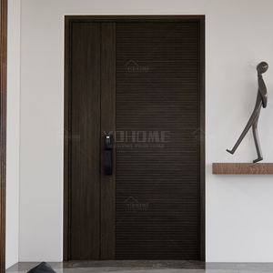 Puertas de entrada modernas de altos estándares americanos para puertas de seguridad antirobo de mansión para puerta de entrada antirrobo de casa - Product Image 6