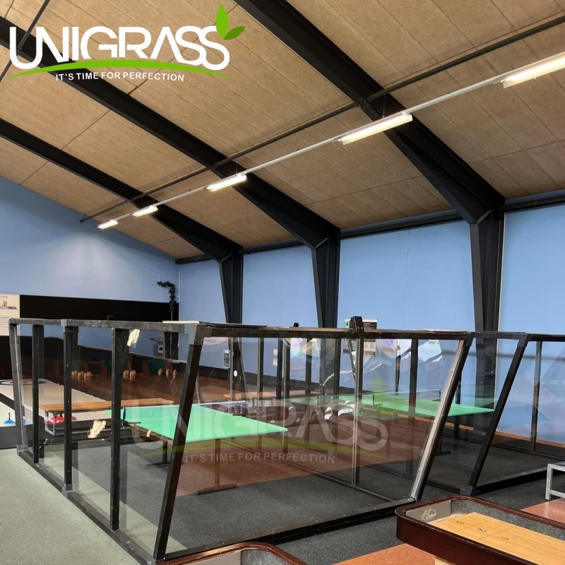 New Arrival Sports Pingpong Tennis Court Table Tennis Outdoor Padel Court Custom Padel PingPong Court 2 in 1 Multi Sports Court