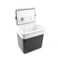 Glacière portable 24 litres, réfrigérateurs de voiture 12 V 220-240 V, glacière électrique pour voiture, maison, bateau, camion
