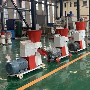 Lima gà thức ăn Sụp Đổ Máy phay cỏ động vật Thức ăn viên Mill phẳng chết gia cầm Thức ăn viên máy làm ở Nigeria - Product Image 1