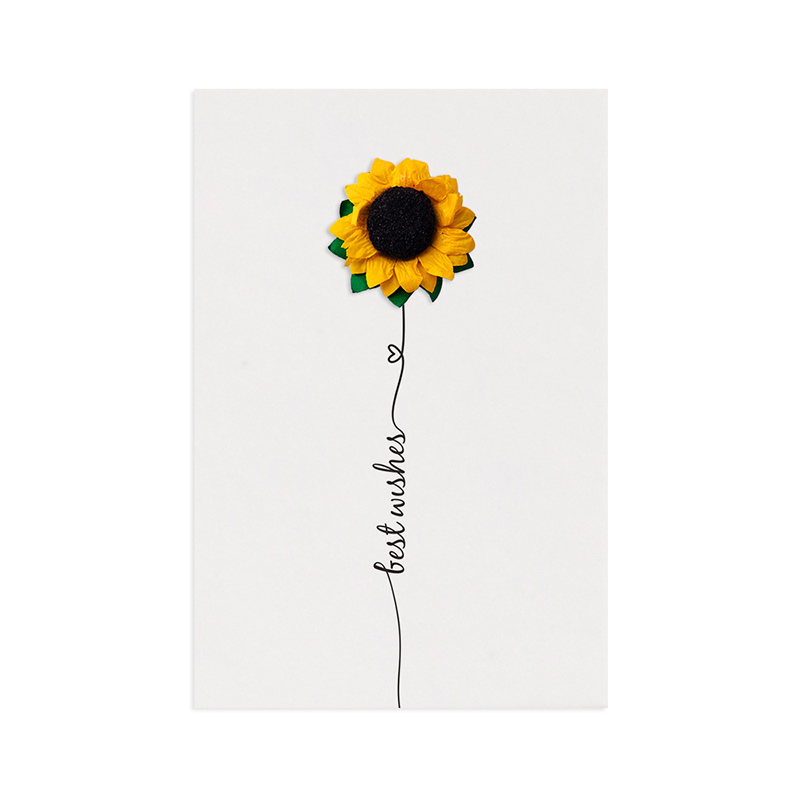 Girasol mejores deseos