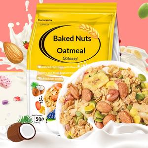 Céréales instantanées populaires sur Internet, flocons <span class=keywords><strong>d</strong></span>'<span class=keywords><strong>avoine</strong></span> séchés au four, fruits, noix mélangées, <span class=keywords><strong>500g</strong></span>, collations pour le petit-<span class=keywords><strong>d</strong></span>éjeuner, sac en gros, une seule pièce, livraison directe - Product Image 3