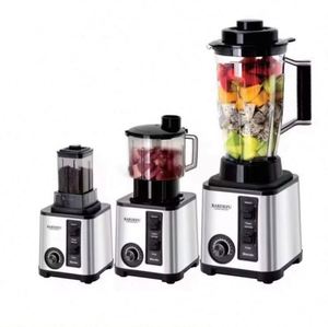 Mixeur portable multifonctionnel 3L de haute qualité pour jus frais, manuel, haute vitesse, en acier inoxydable, écologique et compatible lave-vaisselle - Product Image 2