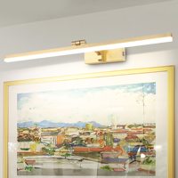 Lampe murale LED intérieure au design moderne et simple, nouvelle conception, indice de protection IP44, réglable, éclairage de salle de bain pour hôtel, art mural