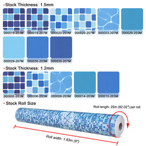 Revestimiento de vinilo para <span class=keywords><strong>piscina</strong></span> duradero de <span class=keywords><strong>invierno</strong></span> de 1,5mm con Material de lona impermeable Revestimiento de PVC Revestimiento de vinilo de plástico para <span class=keywords><strong>piscina</strong></span> - Product Image 3