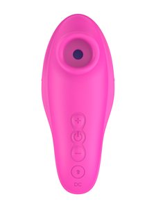 女性用クリトリス吸引乳首吸盤バイブレーターUSB充電式シリコン+ABS IPX7防水10種類の振動モードセックストイ - Product Image 5