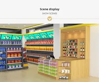 Comptoir de caisse combiné pour supermarché et magasin de proximité, vitrine de présentation pour tabac, alcool et produits alimentaires, présentoir de vente au détail