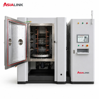 Machine de revêtement par pulvérisation réactive AsiaLink, système de placage ionique sous vide PVD pour films d'oxyde et de nitrure
