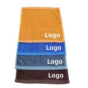 Serviettes de toilette en coton 100% écologiques et tissées de luxe pour hôtel, avec logo personnalisé, pour la salle de bain et le spa, usage domestique - Product Image 1