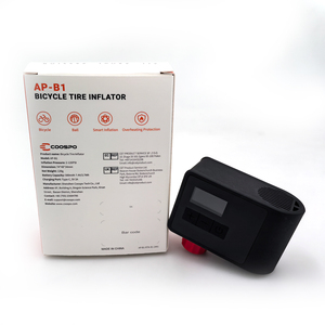 COOSPO Pompe à <span class=keywords><strong>vélo</strong></span> électrique Mini pompe à <span class=keywords><strong>vélo</strong></span> <span class=keywords><strong>gonfleur</strong></span> de pneu portable à main - Product Image 2
