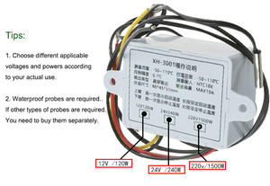 220V 12V 24V LED-Anzeige digitaler Inkubator Kühlung Heizung Thermostat Temperatur regler - Product Image 4
