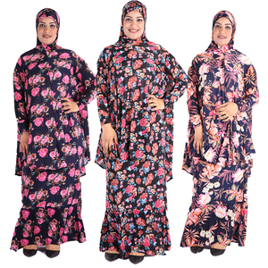 2019 Good Quality Cotton Long Ladies Dress Latest African Design Dresses Muslim Women <strong>Prayer</strong> <strong>Clothes</strong> - Product Image 1