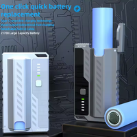 Batterie externe tactique Cybermech universelle portable mini 5000 mAh à batterie remplaçable, chargeur de téléphone intégré – Meilleure vente