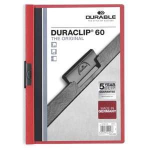 DURABLE - 2209-10 DURACLIP®60 A4 clip folder (multi-pack) - EAN 4005546210643 ORGANIZACIÓN Y PRODUCTOS DE ARCHIVOS - Product Image 2