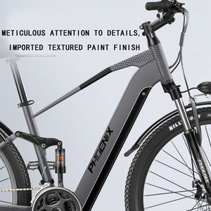 Bicicleta Eléctrica de Montaña MTB de China, con Batería de Litio de 48V 500W, 7 Velocidades, Cuadro de Aluminio, Ruedas de 27.5*2.3 Pulgadas, Largo Alcance - Product Image 4