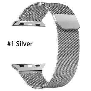 Pulseira de metal para apple watch, design personalizado de metal, faixas protetoras para relógio apple em aço inoxidável, séries 7