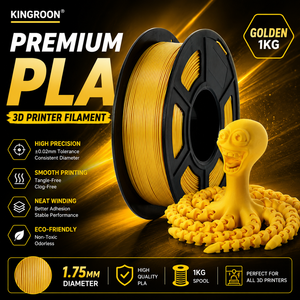 Filamento PLA de 1.75mm 1KG (2.2lbs) de Kingroon Factory, Filamento para Impresora 3D Compatible con Impresoras 3D Bambulab AMS/FDM - Product Image 2