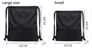Sac à cordon personnalisé, durable et souple, pour le sport et la gym, en matériau imperméable avec ceinture à coussin d'air réglable - Product Image 4