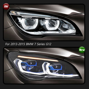 ชุดไฟหน้า TYPY สำหรับรถยนต์ซีรีส์ 7 ปี 2009-2015 (F02) - ชุดไฟโปรเจคเตอร์ LED 12V 6000K แบบใหม่ พร้อมไฟ DRL และไฟเลี้ยว - Product Image 4