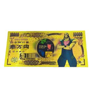 Billet de banque commémoratif <span class=keywords><strong>Cowboy</strong></span> <span class=keywords><strong>Bebop</strong></span> en feuille d'or, pièce en plastique, cadeau Western spatial pour collectionneurs et fans d'<span class=keywords><strong>anime</strong></span> - Product Image 2
