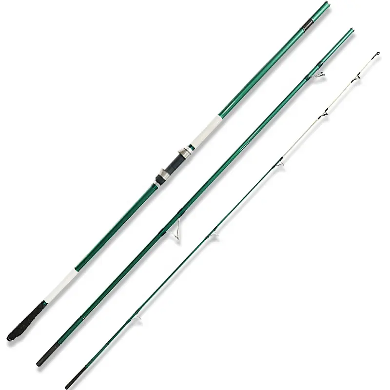 HYD-OEM/ODM Factory product high carbon 3 Section 4.2/4.5M Lure weight 100-250G Casting Spinnging Fishing Surf Rod