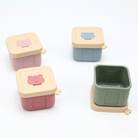 Boîte de conservation hermétique en silicone de qualité alimentaire, bol frais portable, boîte à lunch, récipient hermétique
