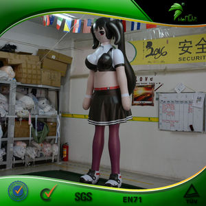 Poupée gonflable japonaise fourchette rose pour fille, avec de gros seins, style Anime, Cosplay - Product Image 4