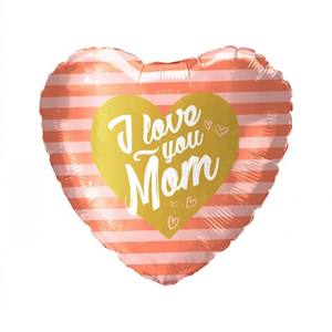 ลูกโป่งฟอยล์สุขสันต์วันแม่ขนาด5 10นิ้วสำหรับตกแต่งรูปหัวใจขนาดเล็กพร้อมช่องเติมอากาศสำหรับงานเฉลิมฉลองวันพ่อ - Product Image 4