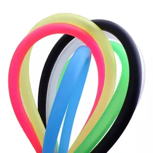 Mangueira para Bomba de Ar de Aquário 5M 4x6mm Colorida Flexível de Silicone Transparente Grau Alimentício Modelo NNW - Tubo de Oxigênio -60~90 - Product Image 5