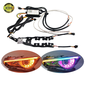 Placa LED DRL para Infiniti Q50 2014-2021, Placas de Señal de Giro, Faro LED RGB con Efecto Persecución - Product Image 2