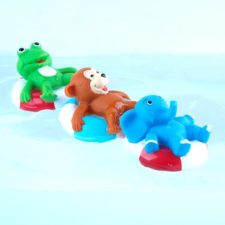 Best Seller Child Rubber Bath Toy Animal Educational Toddler Baby Bathtub Squirt Bathroom Time Shower Other Toy Set Magnetic Toy