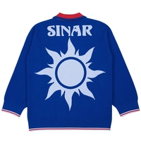 Pull hiver avec LOGO personnalisé tricots décontractés pour hommes à col ras du cou pull de football vintage polos pull tricoté jersey tricoté sur mesure