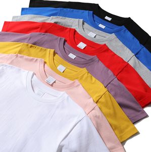 <span class=keywords><strong>Camiseta</strong></span> de manga corta de gran tamaño colorida con logotipo personalizado de alta calidad YKH 240GSM de 100% algodón en blanco de peso pesado para <span class=keywords><strong>hombre</strong></span> - Product Image 2