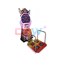 Machines de danse d'arcade CGW Games, jeu d'arcade de danse grandeur nature pour enfants, machines de danse d'arcade