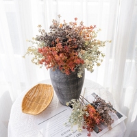 CL11004 Tiges d'eucalyptus Feuilles d'eucalyptus artificielles Tiges pour la maison Bureau Bouquet de fleurs Centre de table Décoration de mariage