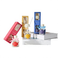 Diffuseur de parfum d'ambiance 50 ml, huile essentielle naturelle, flacon en verre, coffret cadeau personnalisé, marque privée, OEM, ODM